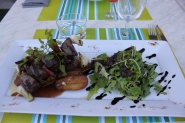 Middag med utsvultna tågluffare på Le Garde Manger i Murviel